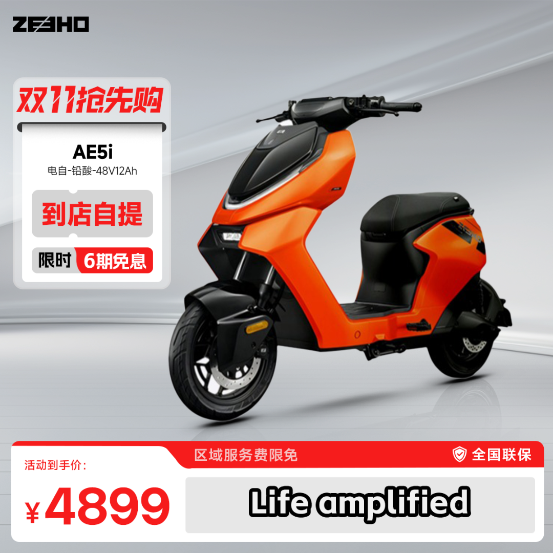 【AE5i电自】极核智能48V12Ah铅酸大踏板城市通勤车区域加价0元