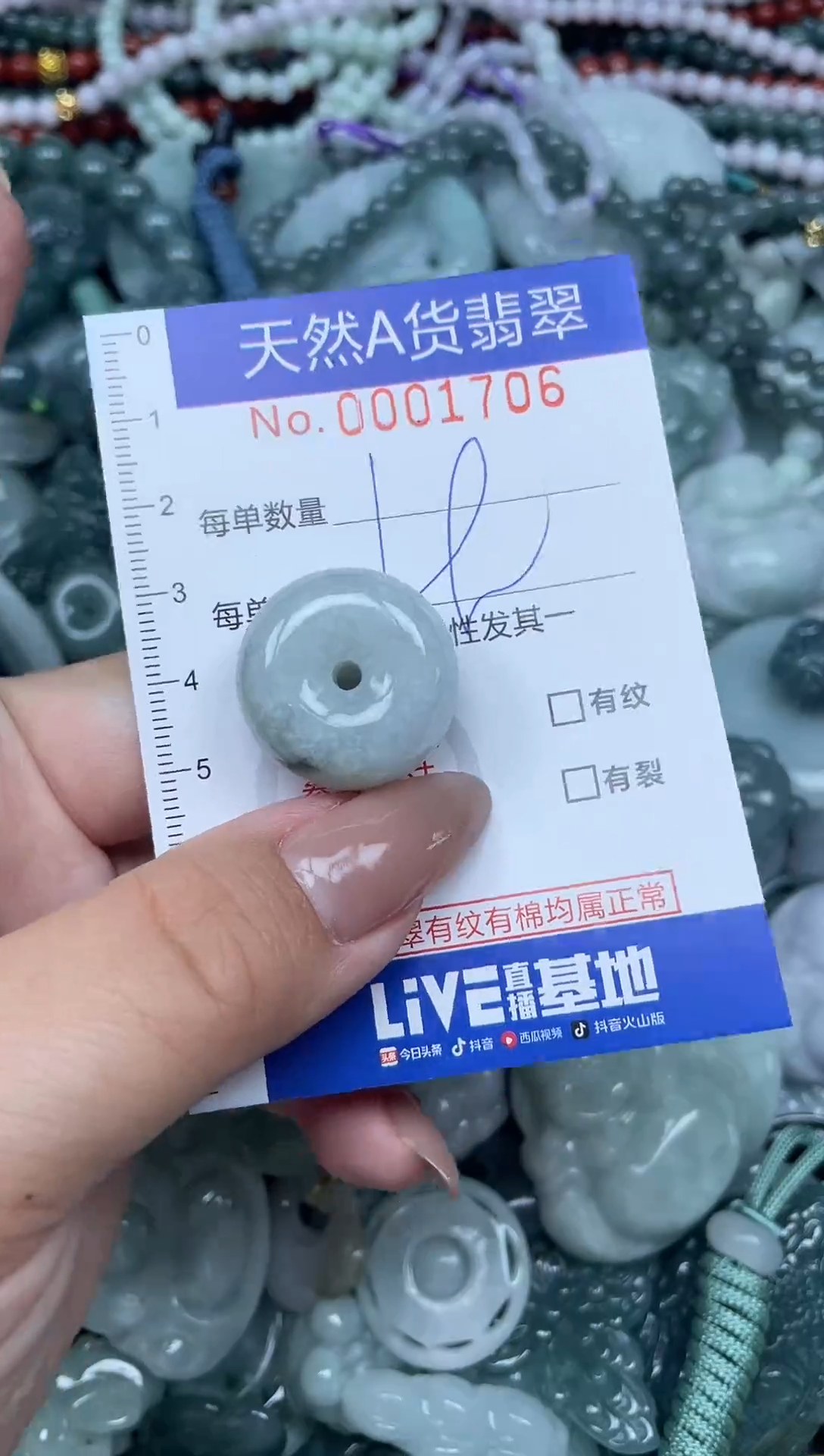 颈饰未镶嵌翡翠天然A货 支持复检