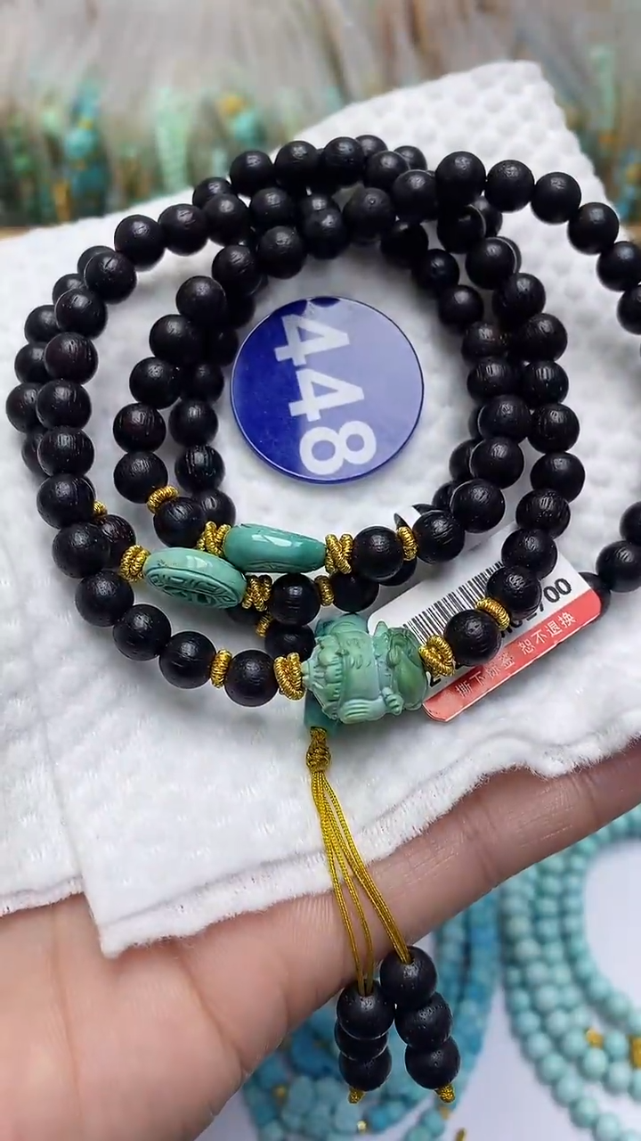 【闪购商品】绿松石项链未镶嵌448