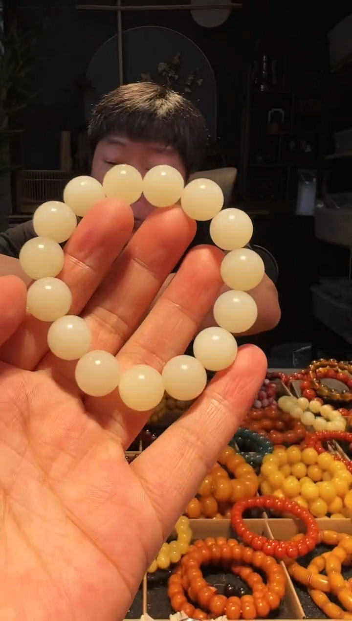 手串未镶嵌和田玉14+精圆