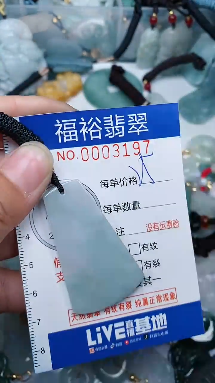 【闪购商品】翡翠颈饰未镶嵌...0003197