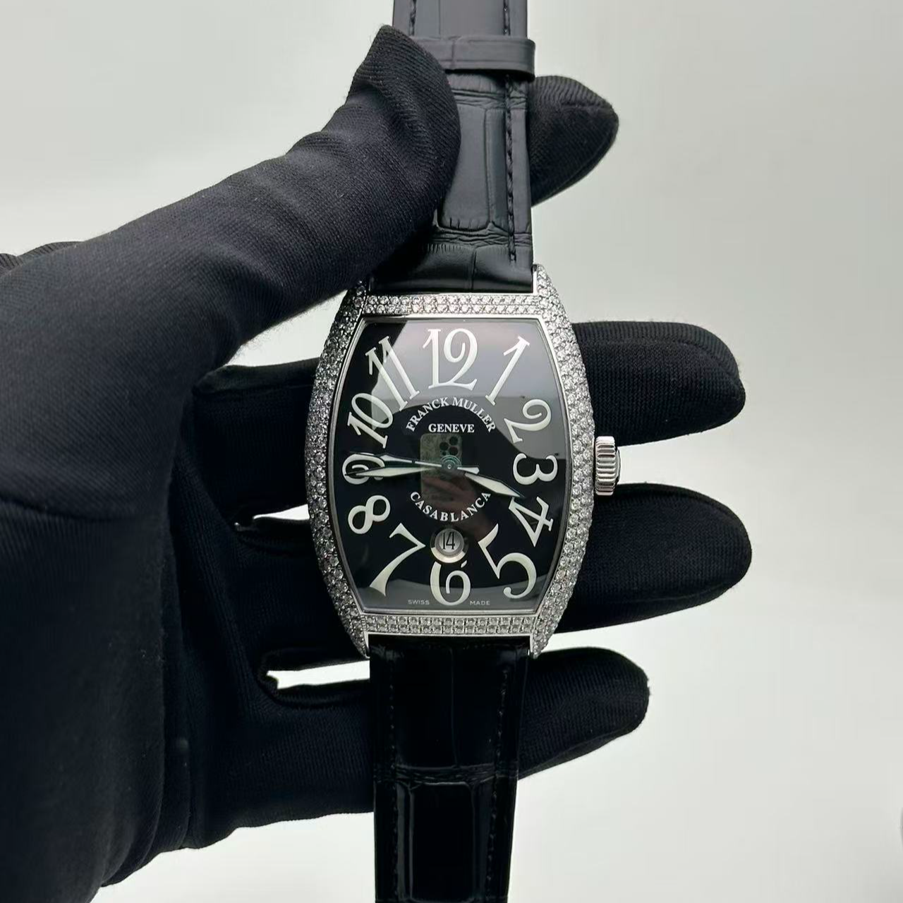 95新 Franck Muller/法兰克穆勒 不锈钢 后钻 自动 专柜价136000