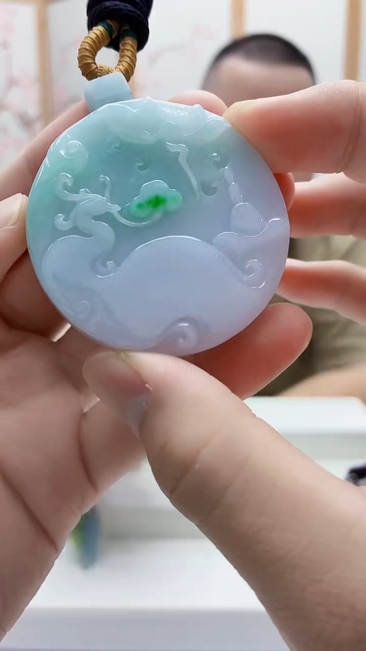 未镶嵌定制翡翠5167bb-毛货挂件97