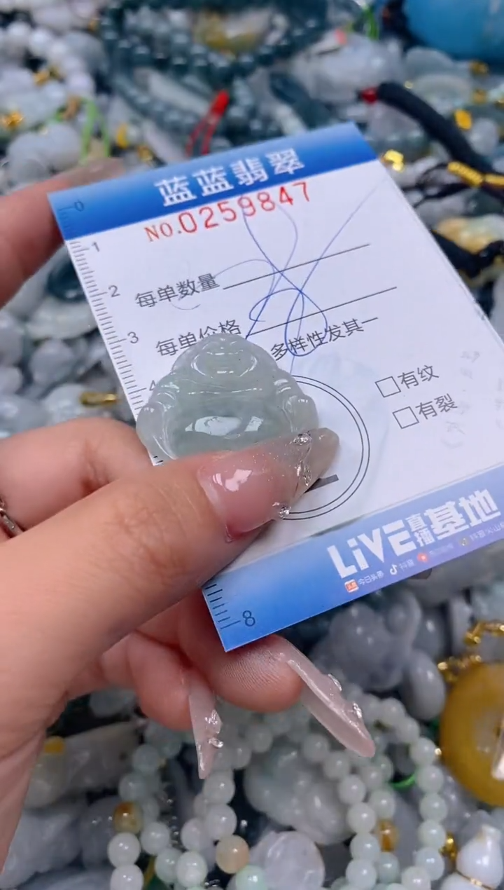 翡翠未镶嵌颈饰闪购0259847