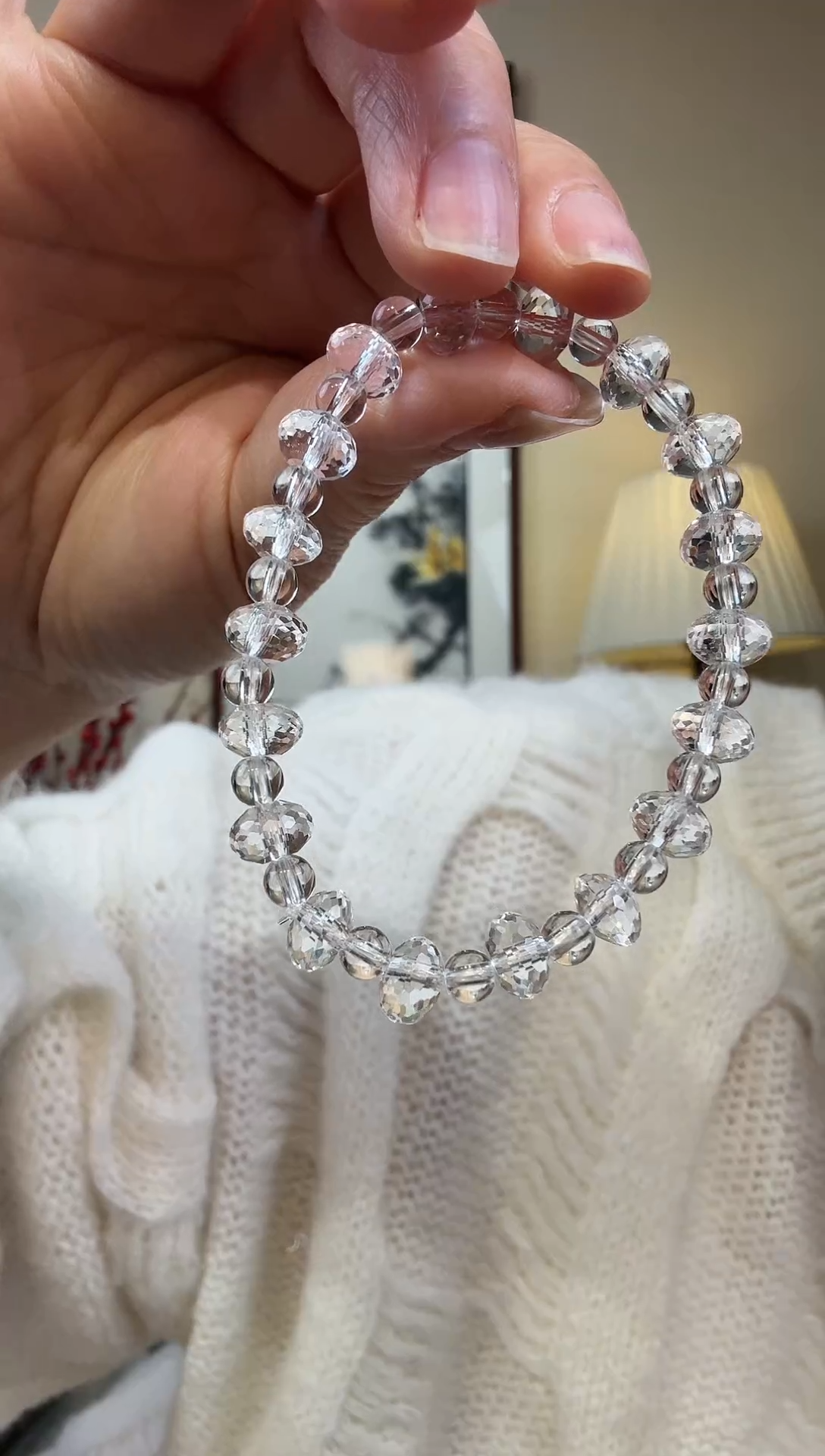 【闪购商品】水晶手链未镶嵌白水晶