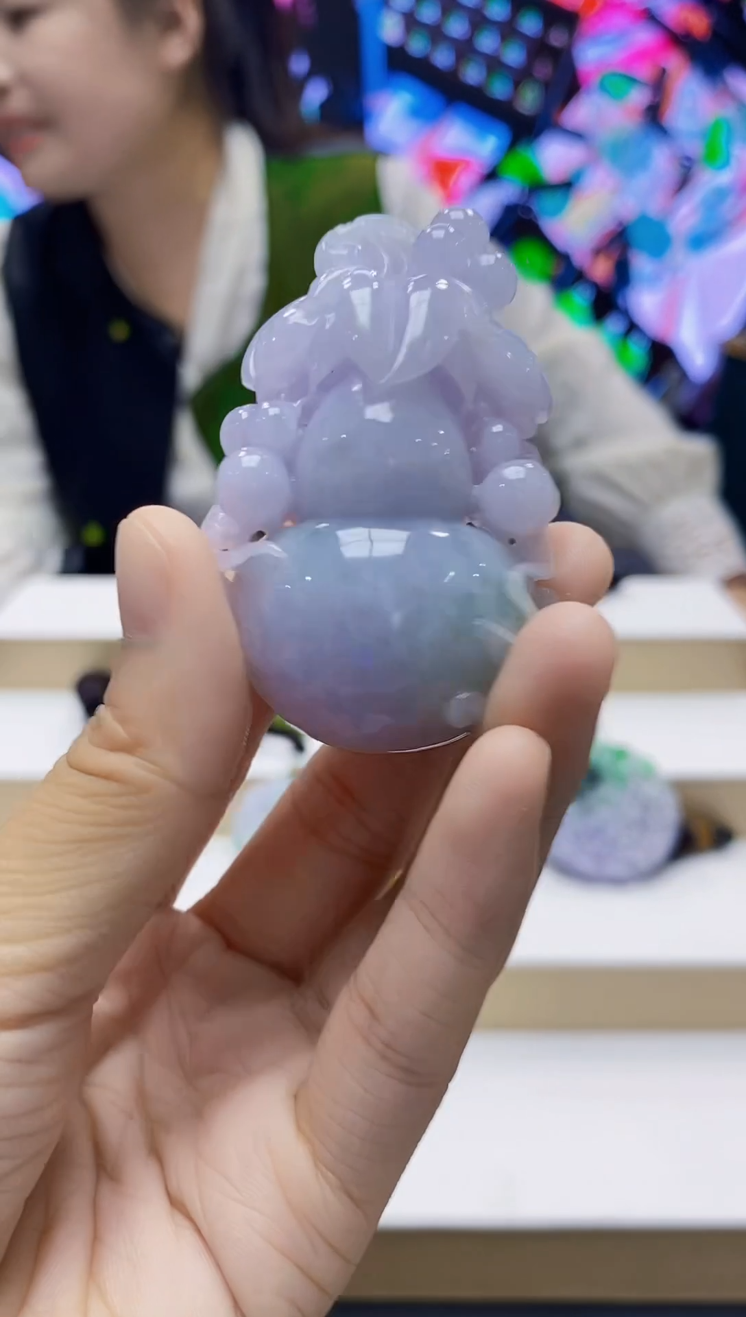 未镶嵌定制翡翠-毛货挂件13