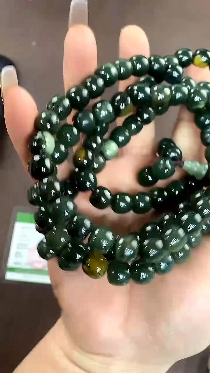 颈饰未镶嵌透闪石质玉项链