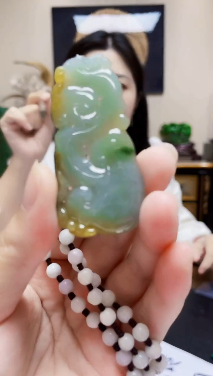 未镶嵌定制翡翠吊坠164