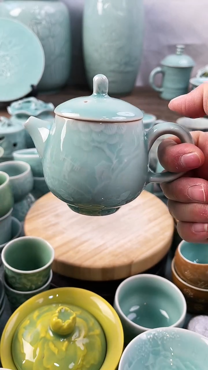 【闪购商品】特价 微瑕 慧仙青瓷