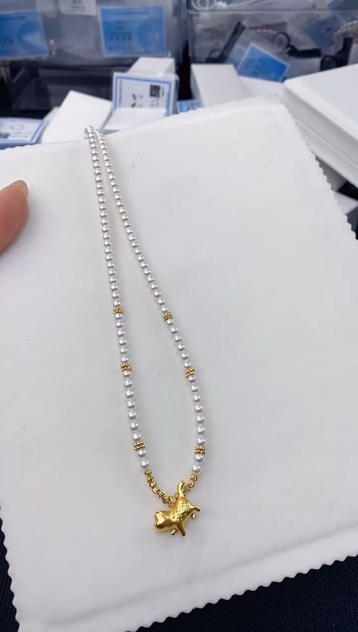 未镶嵌耳饰淡水珍珠XL1055