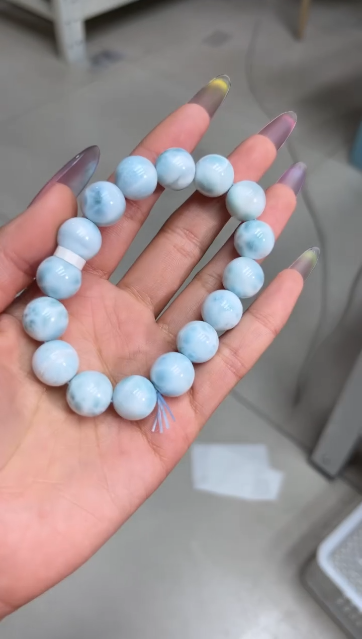 【闪购商品】针钠钙石（海纹石）手链未镶嵌93多样性发其一/12+
