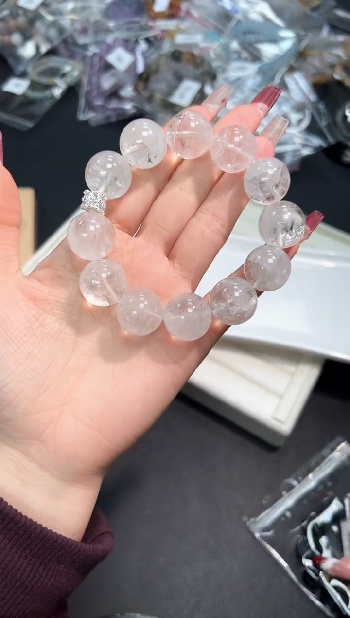 【闪购商品】水晶手串未镶嵌12H多样性发其一/1条默认微瑕