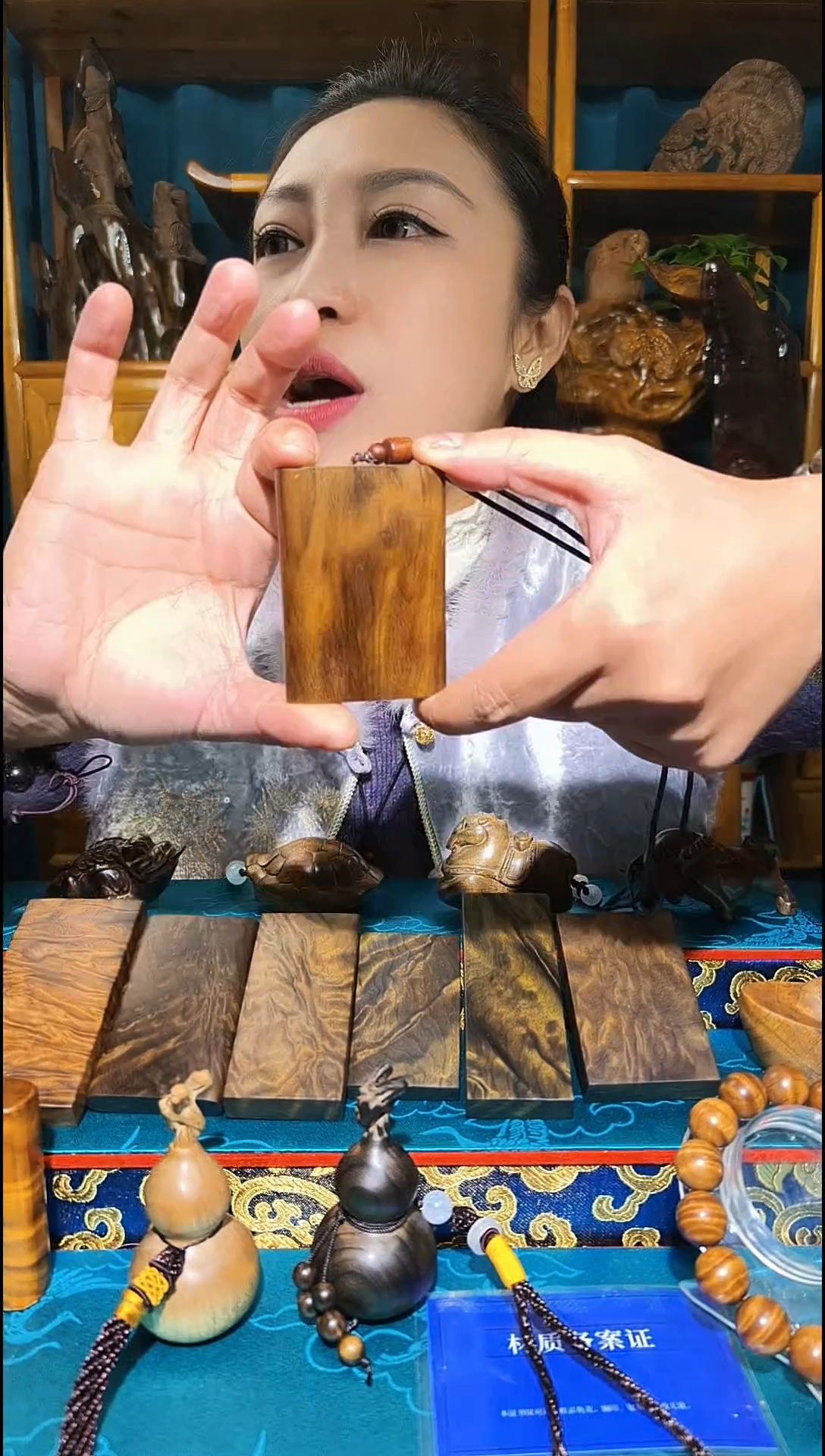 金丝楠《燊若坊》：正宗金丝楠木小叶桢楠3