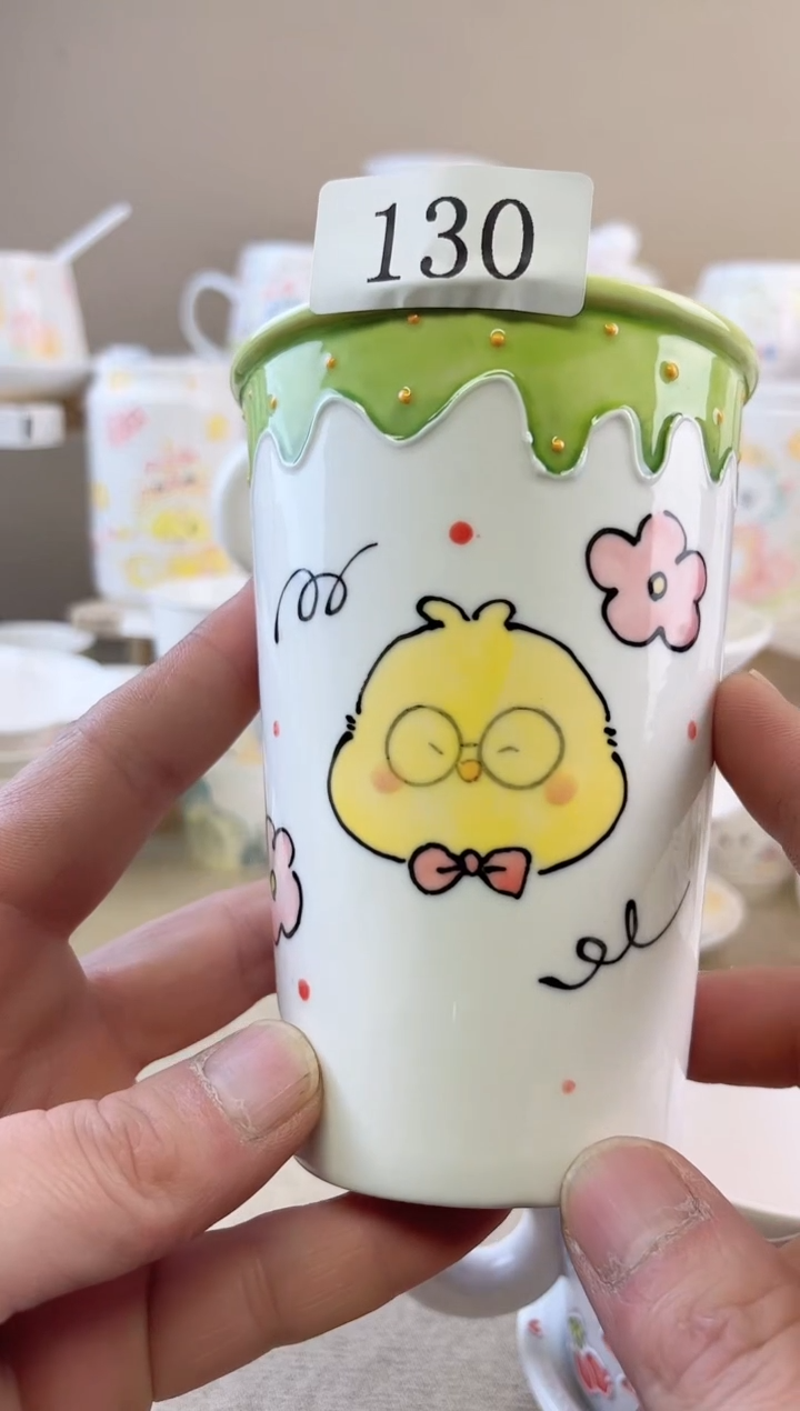 【闪购商品】沐造景德镇高温釉下手绘濑户烧陶瓷