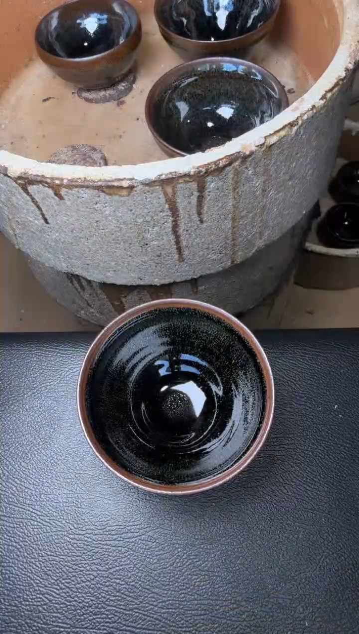 茶盏行云龙窑柴烧99