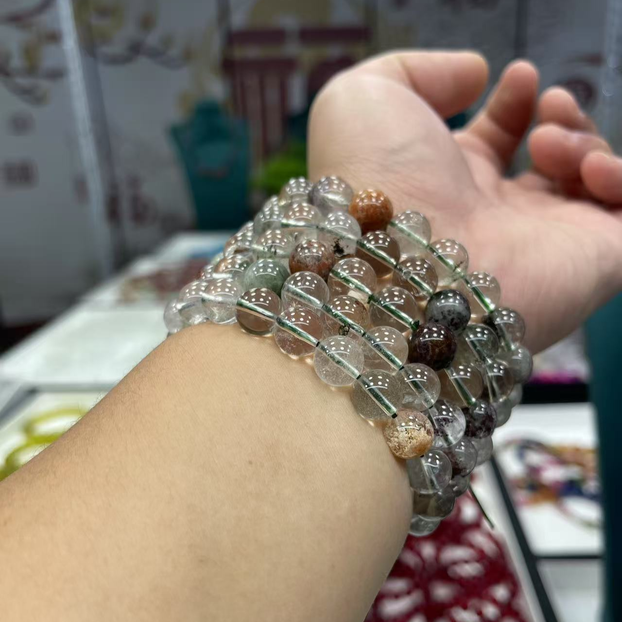 【晶来福】Z064 四季幽灵10M手链百搭（多样性发货）