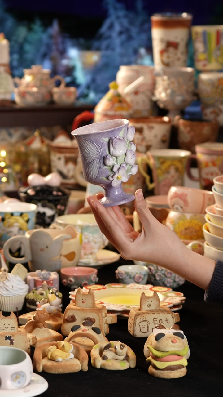 其他陶景德镇釉下彩手绘设计师款陶瓷