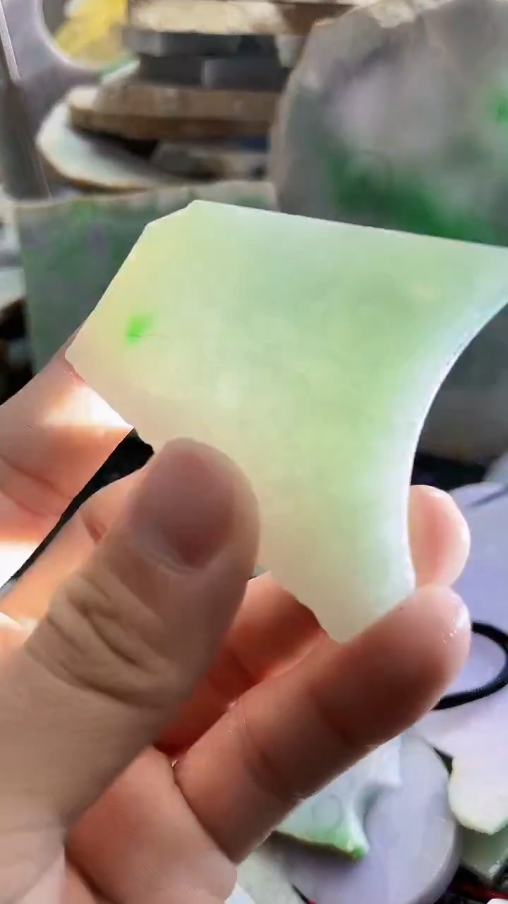 裸石翡翠天然A货翡翠板料