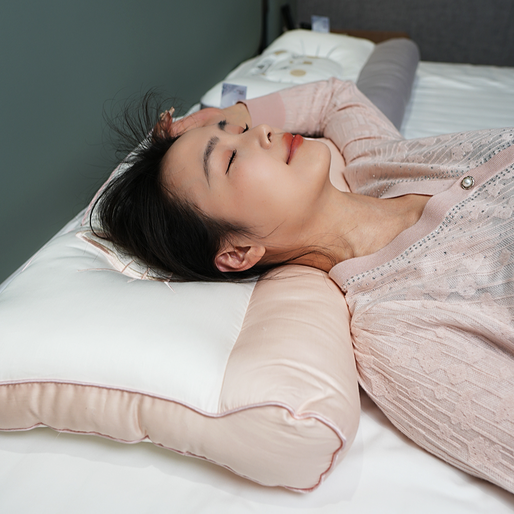 升级三防护颈椎枕头全棉酒店A类纯棉助睡眠抗菌防螨单人柔软枕芯
