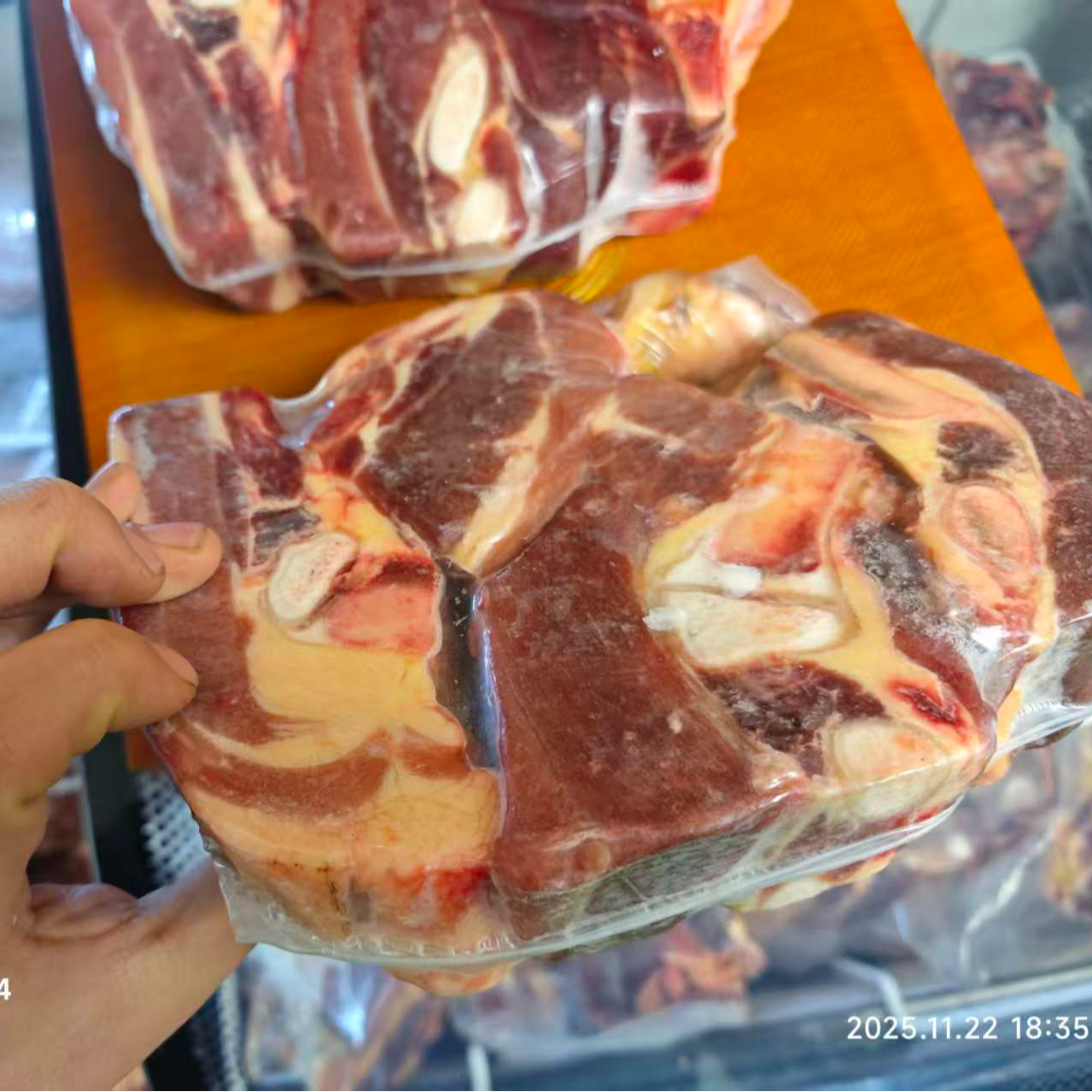 纯草饲牦牛胸叉骨6斤