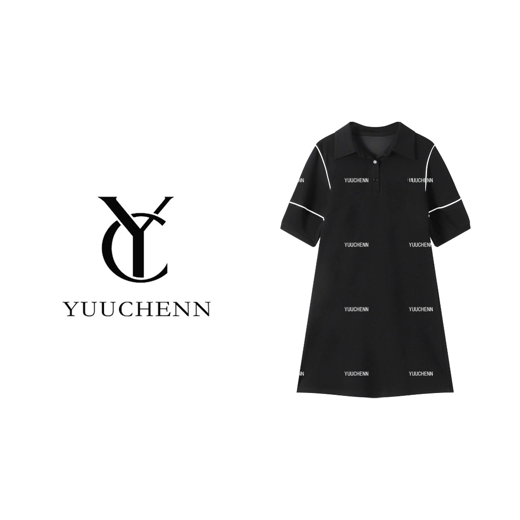 YUUCHEN 2025新款休闲简约连衣裙-H72513