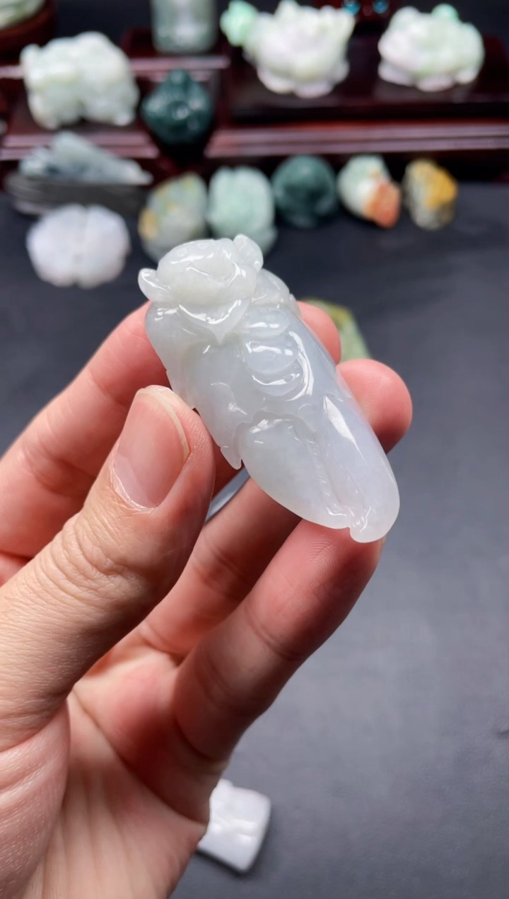 颈饰未镶嵌翡翠1  天然翡翠a货