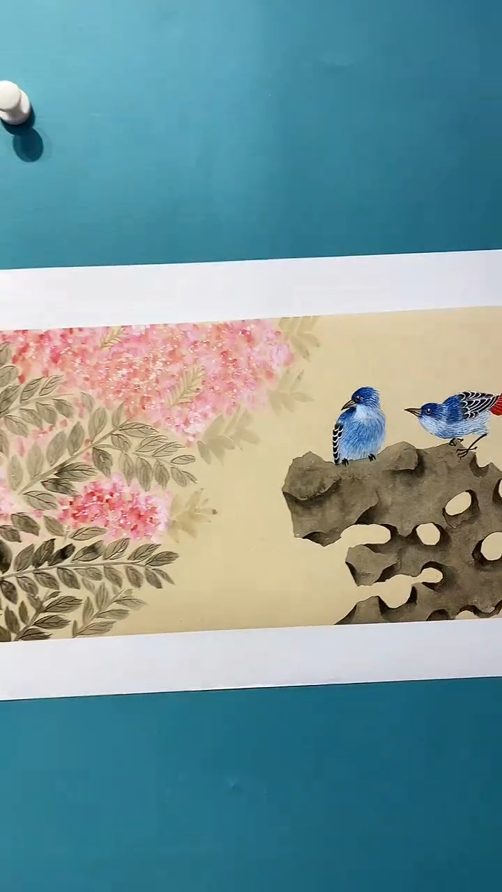 国画画都展厅明德老师国画作品15