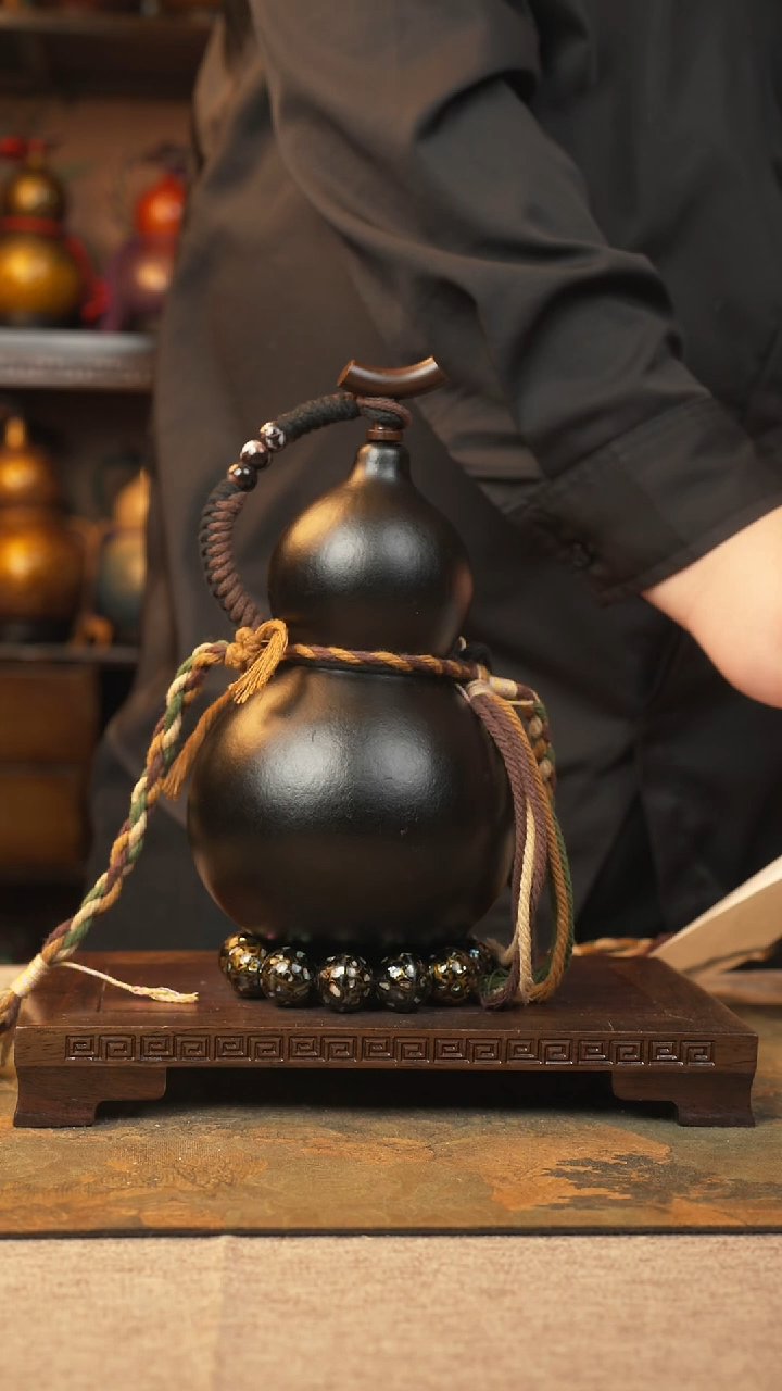 【闪购商品】218大漆葫芦一物一拍记葫堂出品