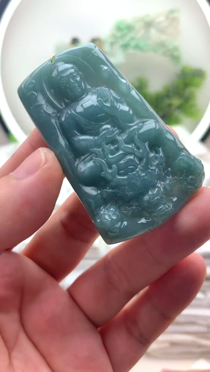 颈饰未镶嵌翡翠阿弥陀佛