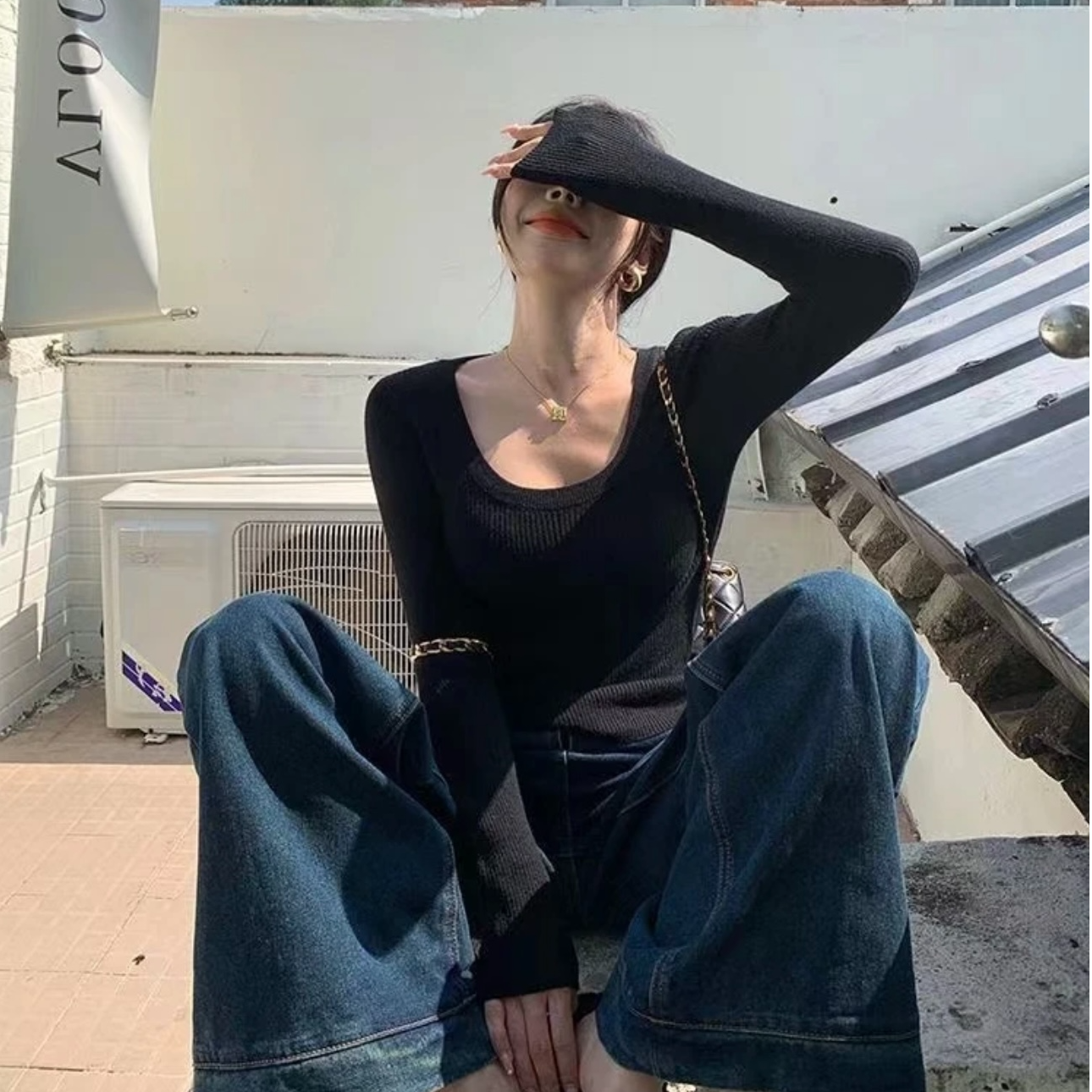 女款棉裤修身百搭