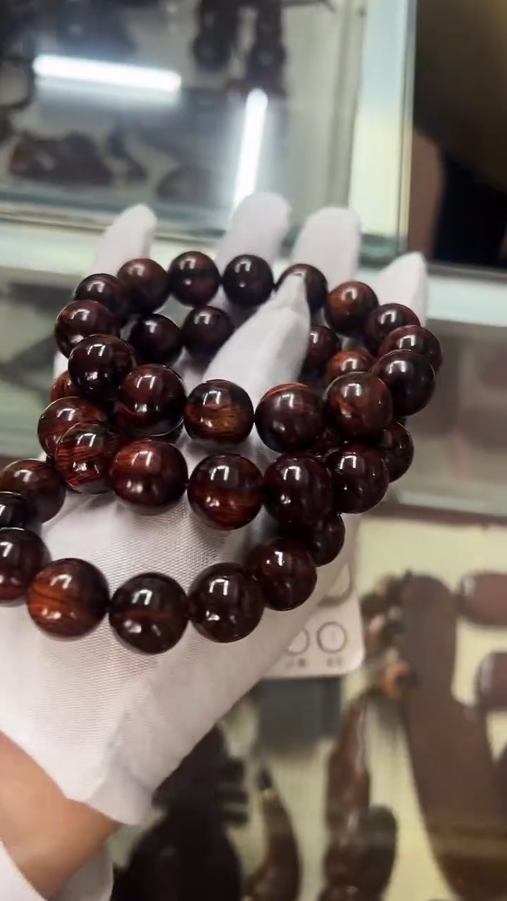 【闪购商品】黄花梨/降香黄檀手串/手链Z78海南黄花梨15老发一