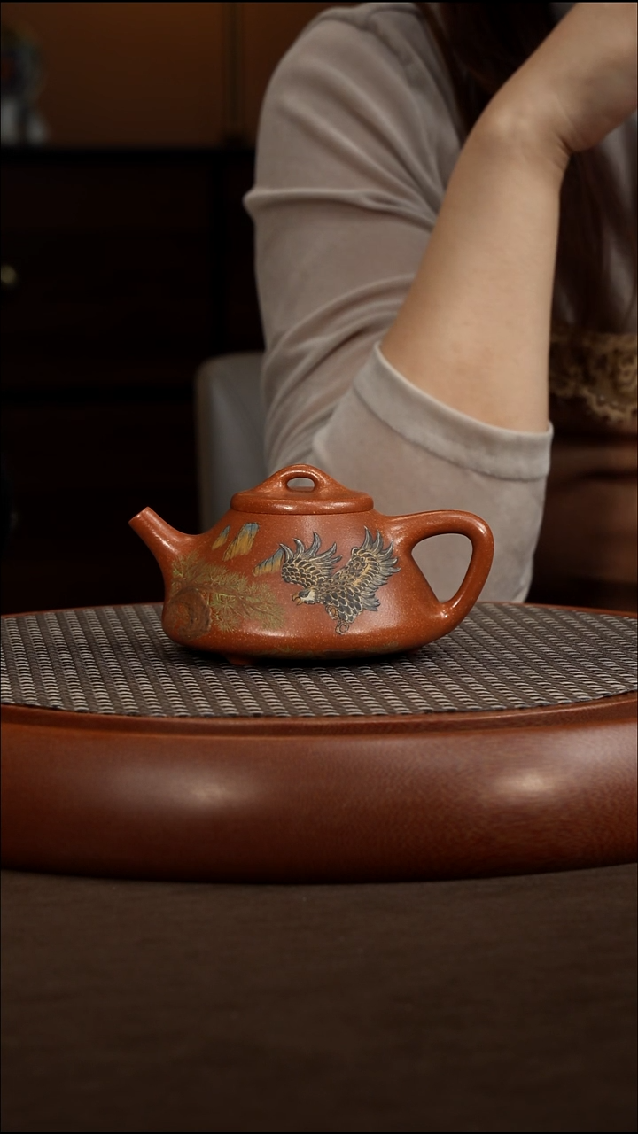 茶壶紫砂【P039】子冶瓢 280c  RH