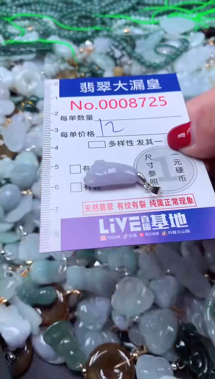 颈饰未镶嵌翡翠8725