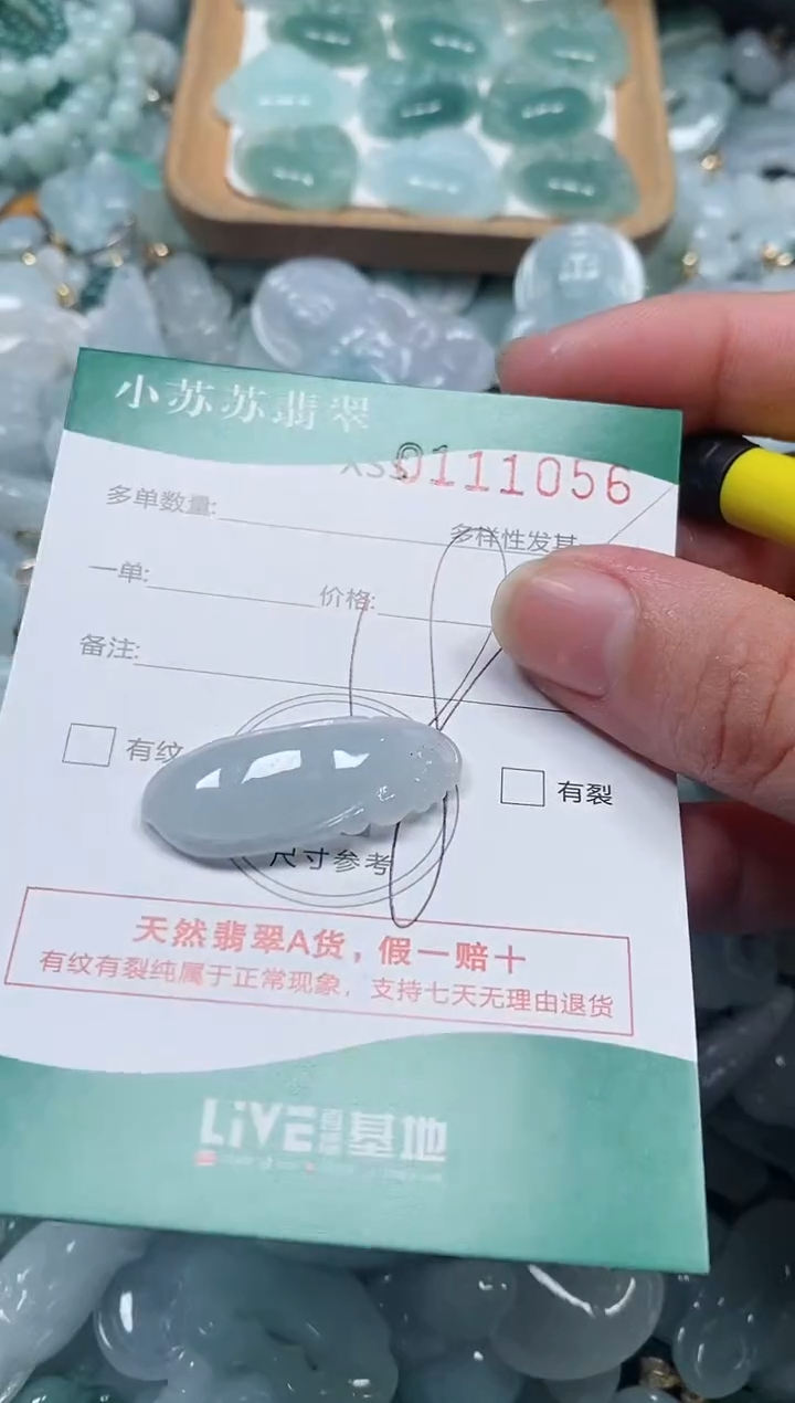 【闪购商品】翡翠颈饰未镶嵌闪购商品0111056