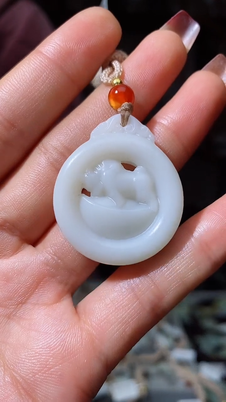 【闪购商品】和田玉挂件未镶嵌1