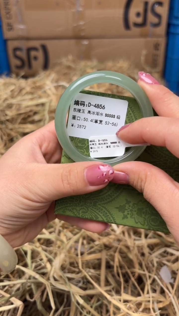 未镶嵌手镯石英质玉D-4856