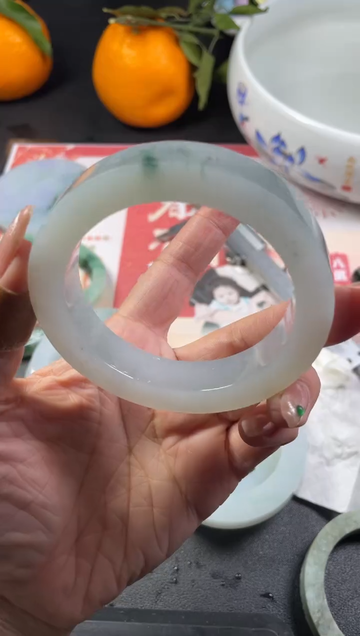 【闪购商品】定制翡翠手镯未镶嵌定制手镯ADL/DZS