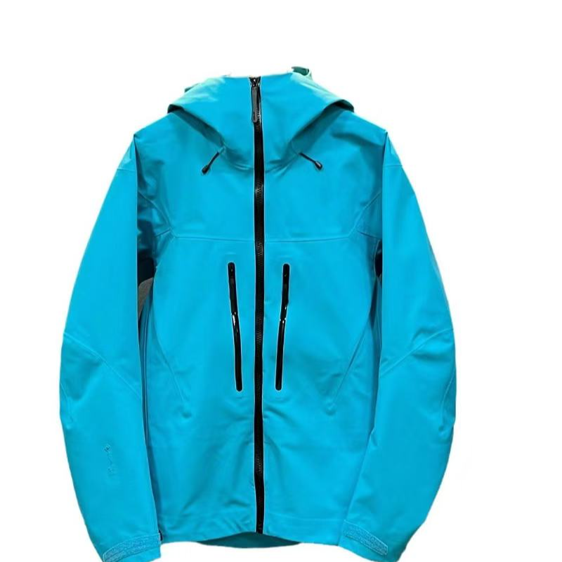（台州高货版）SV7硬壳全溢胶工艺防风防水冲锋衣透气户外运动休闲
