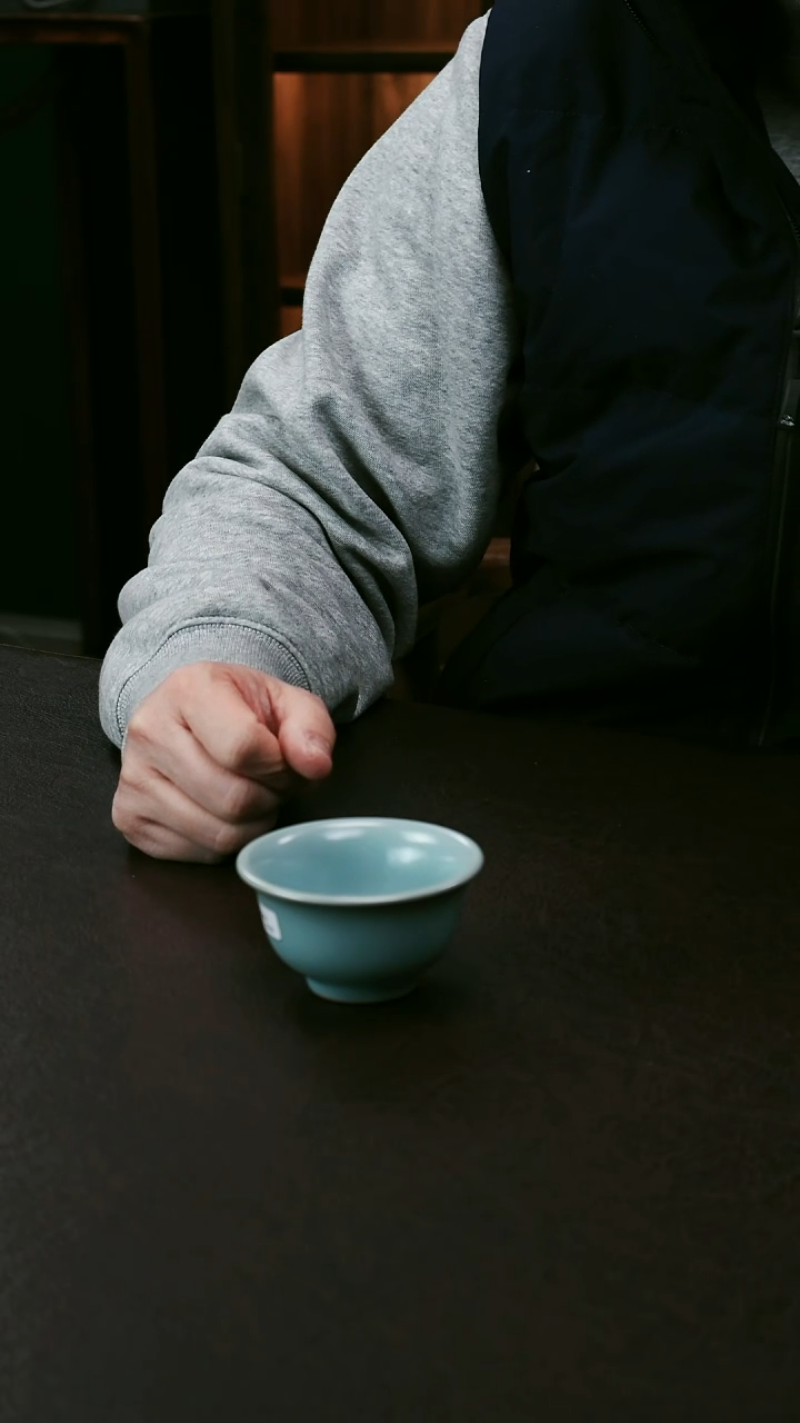 【闪购商品】其他汝官窑精品小压手杯12-