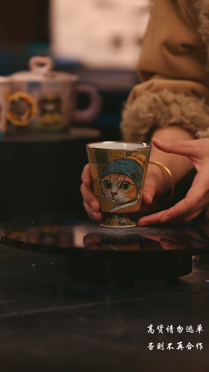 陶瓷景德镇可爱设计师款陶瓷 