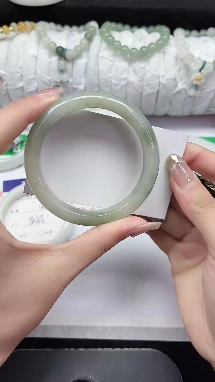 未镶嵌手镯石英质玉392-56/57