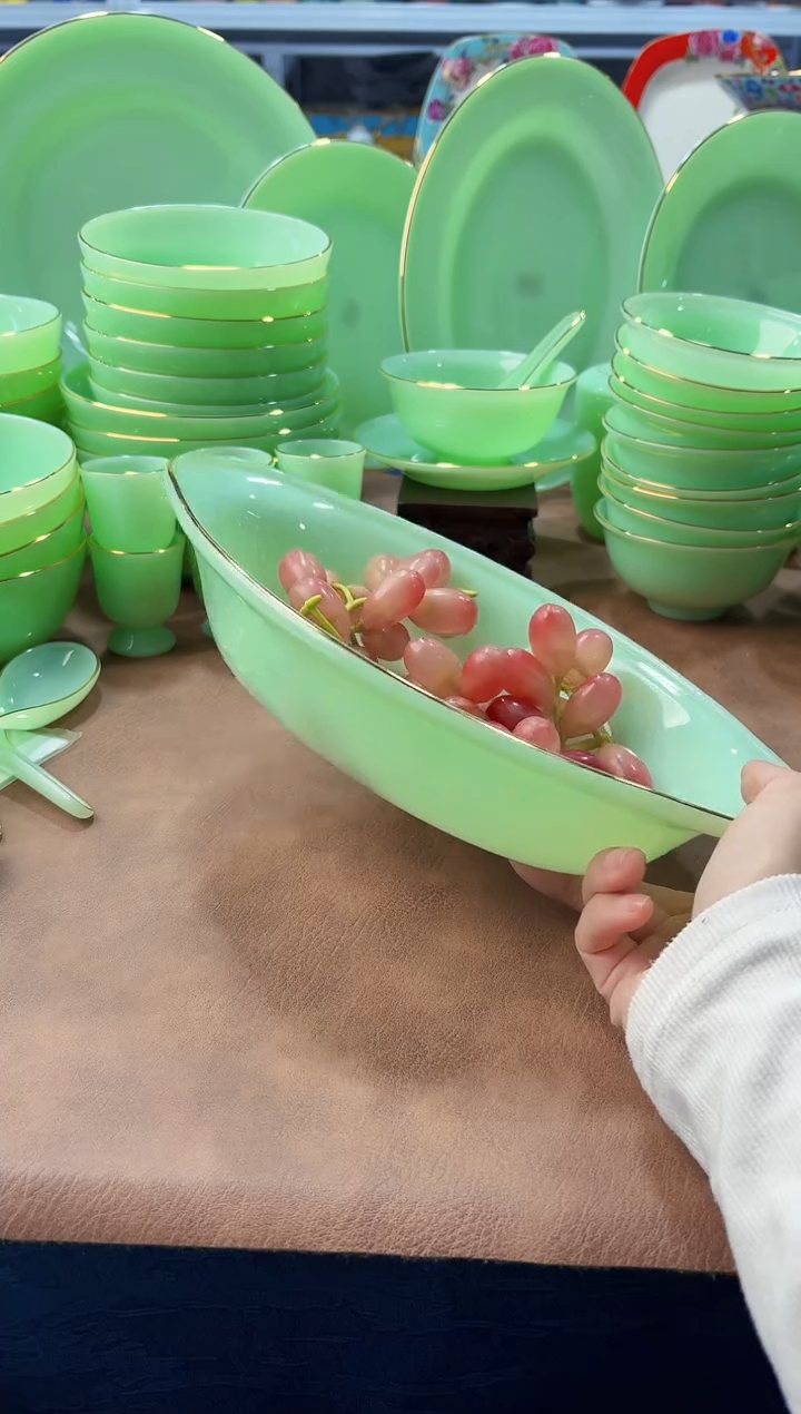 玉瓷  鱼盘1个景德镇陶瓷  