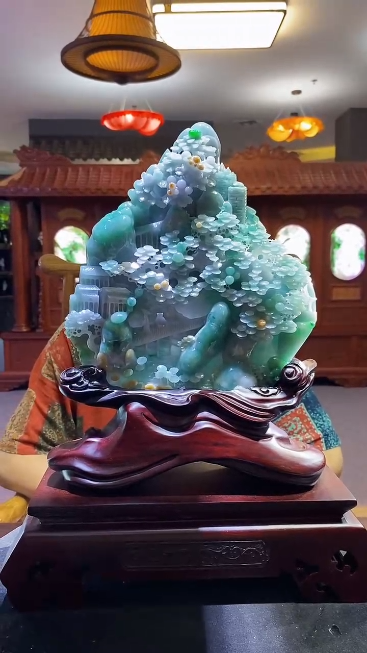 定制翡翠未镶嵌03/0530/W/山水