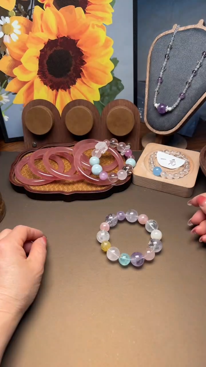 未镶嵌手串水晶1