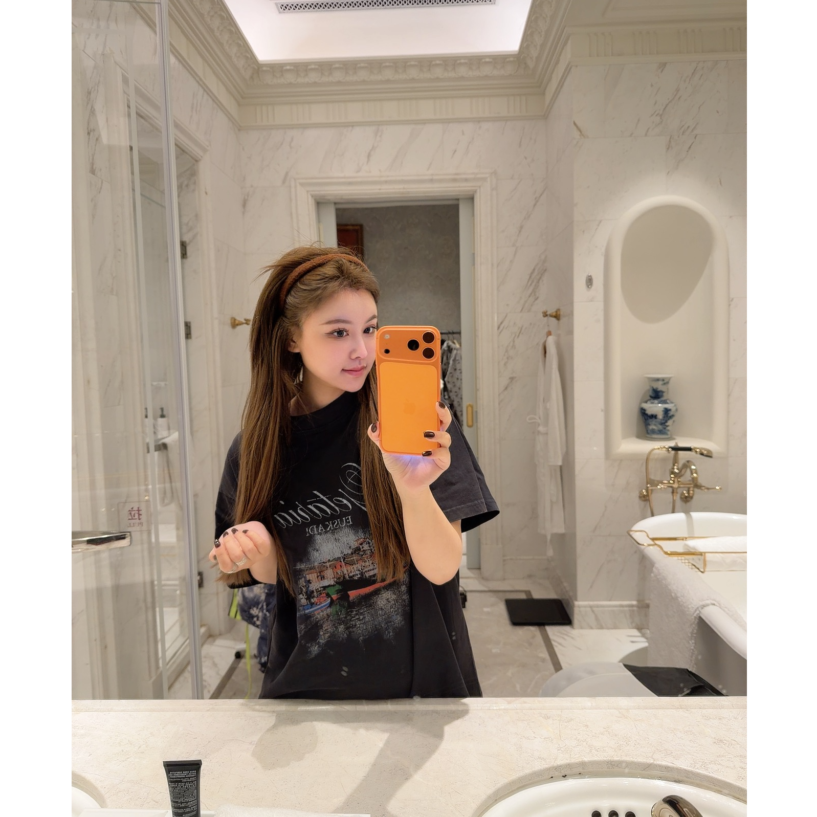 【HoorayLin】短袖女黑色百搭LN02671