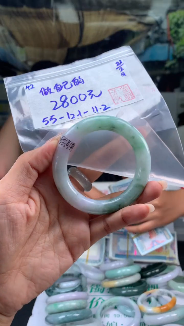 【闪购商品】翡翠手镯未镶嵌翡翠手镯 下单联系小耳机#42