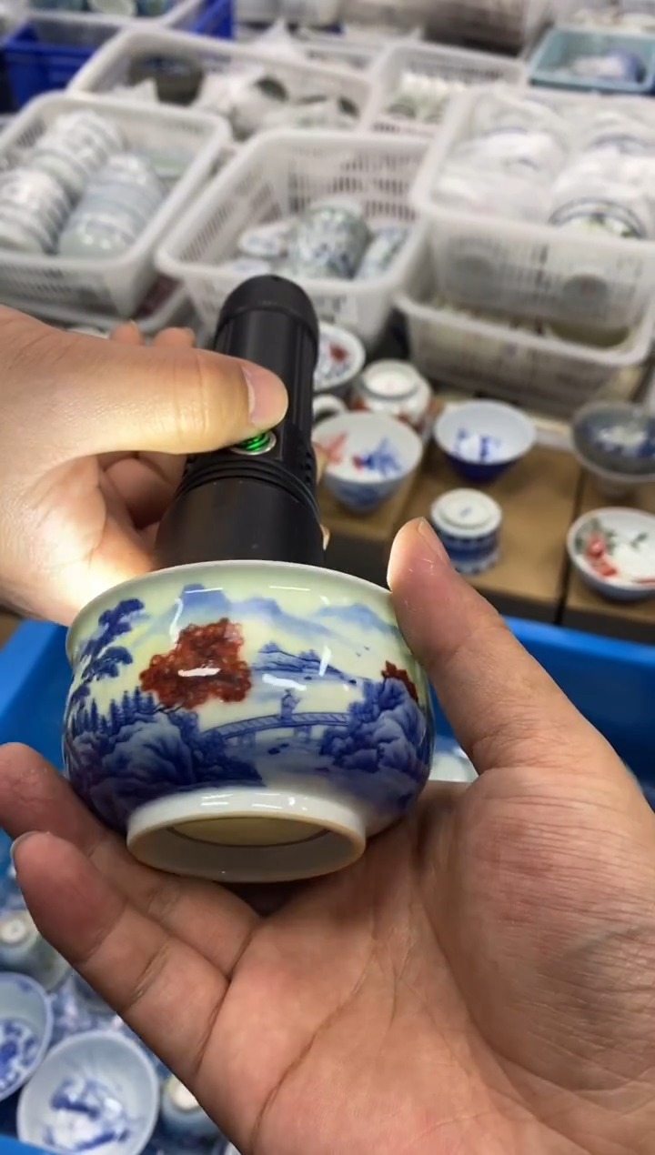 摆件陶景德陶瓷茶具容量约90