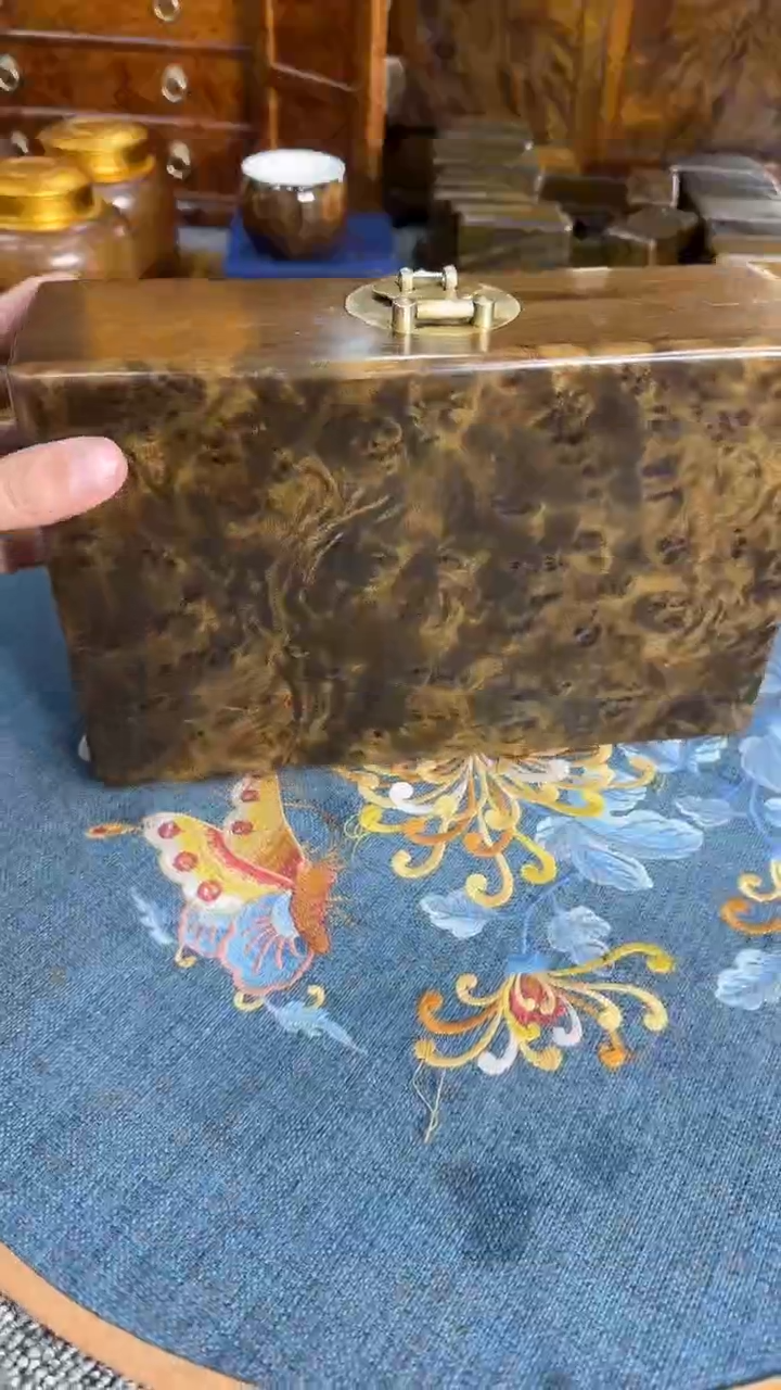 【闪购商品】乌木类成套家具阴沉首饰盒   s58