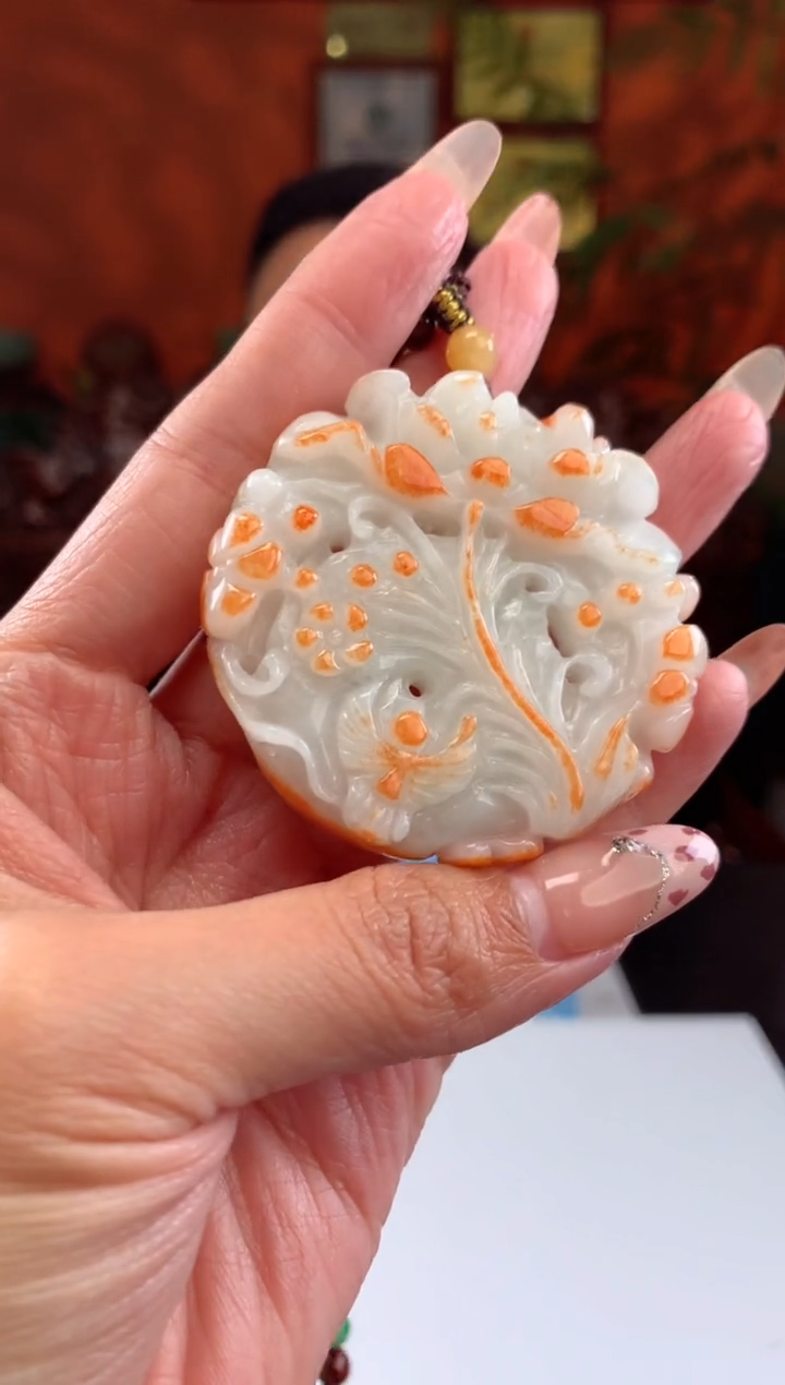 【闪购商品】定制翡翠未镶嵌挂件发货（拍一发一）