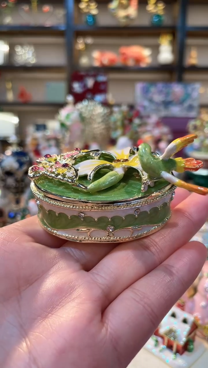 【闪购商品】珐琅彩首饰盒精致